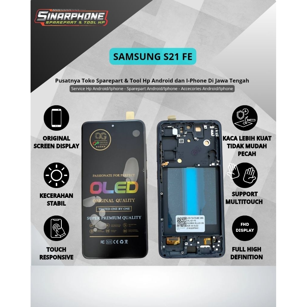 LCD SAMSUNG GALAXY S21/S21FE/S21 PLUS/S22 PLUS