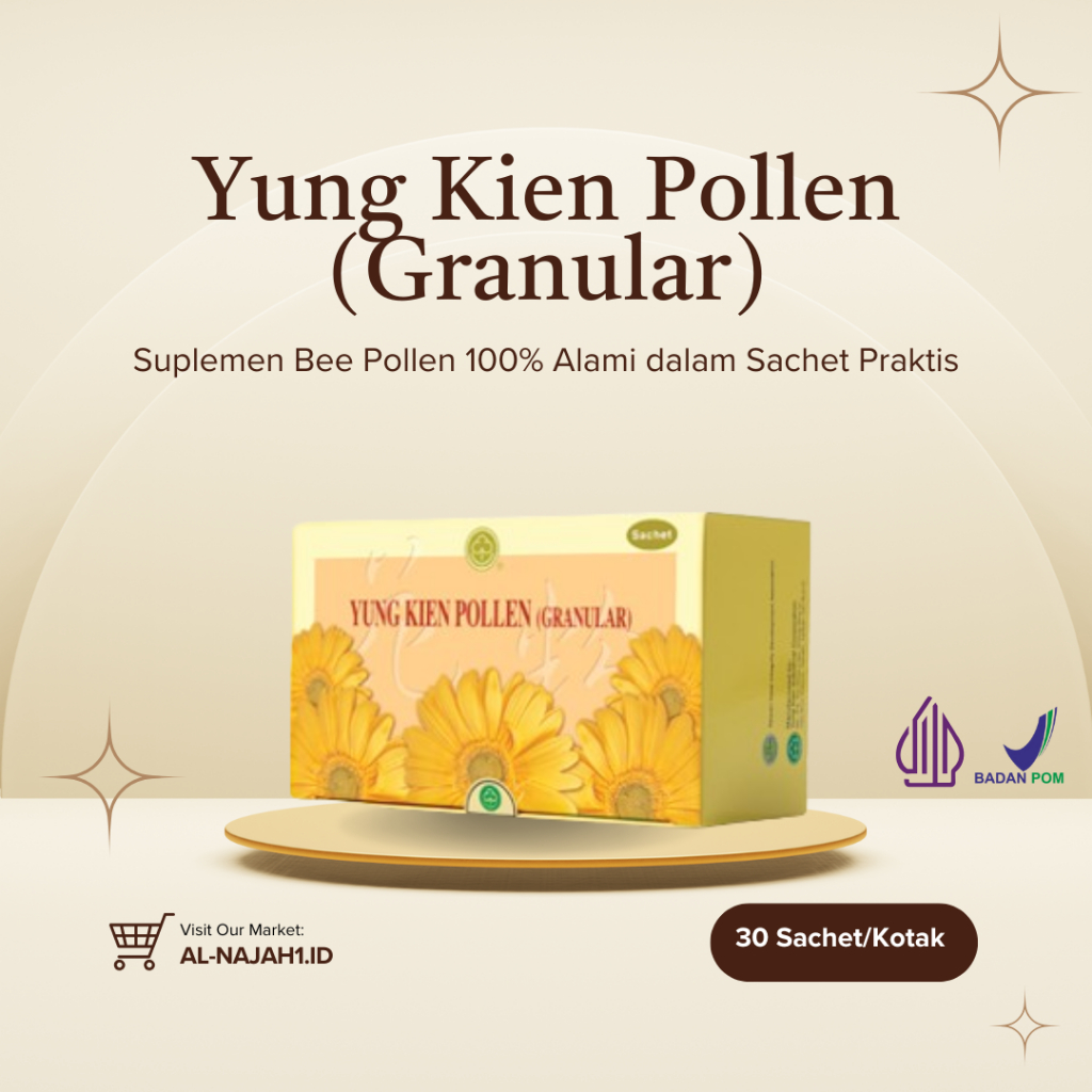

Yung Kien Pollen Granular 30 Sachet/Kotak