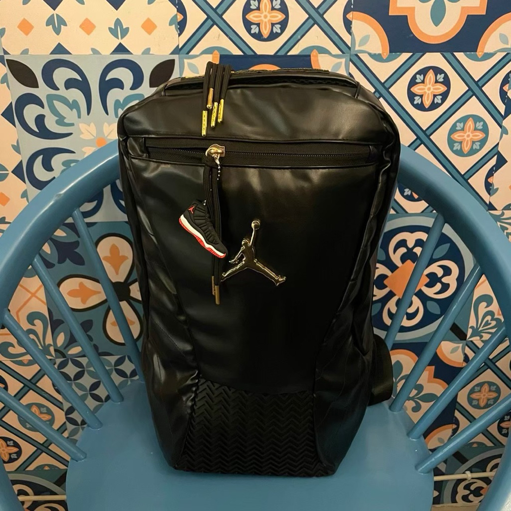 RANSEL JORDAN KULIT RETRO 12 / BACKPACK BAGPACK LEATHER JORDAN RETRO 12 / TAS SEKOLAH / TAS KANTOR /