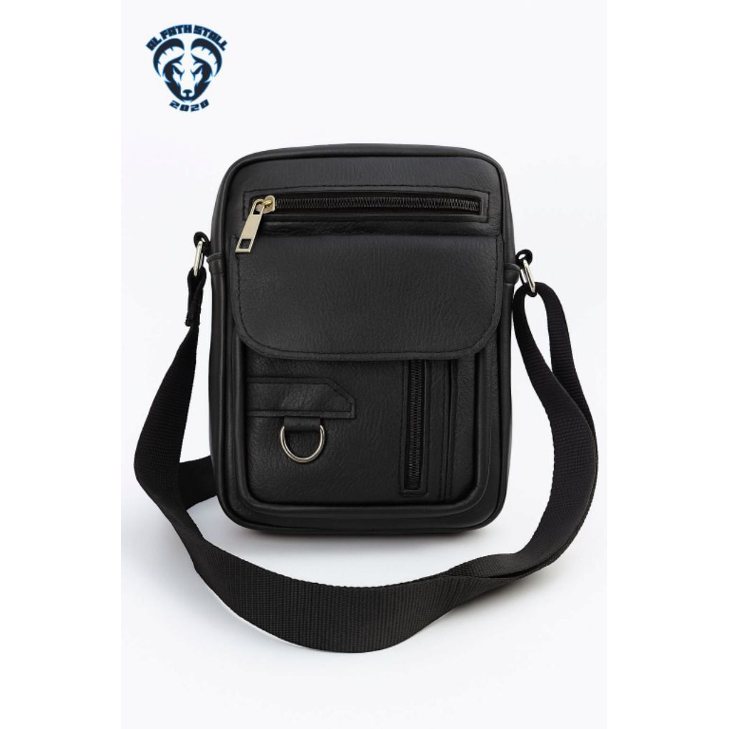 Tas Selempang Pria Kulit Asli original Tas handphone pria kulit asli Garut