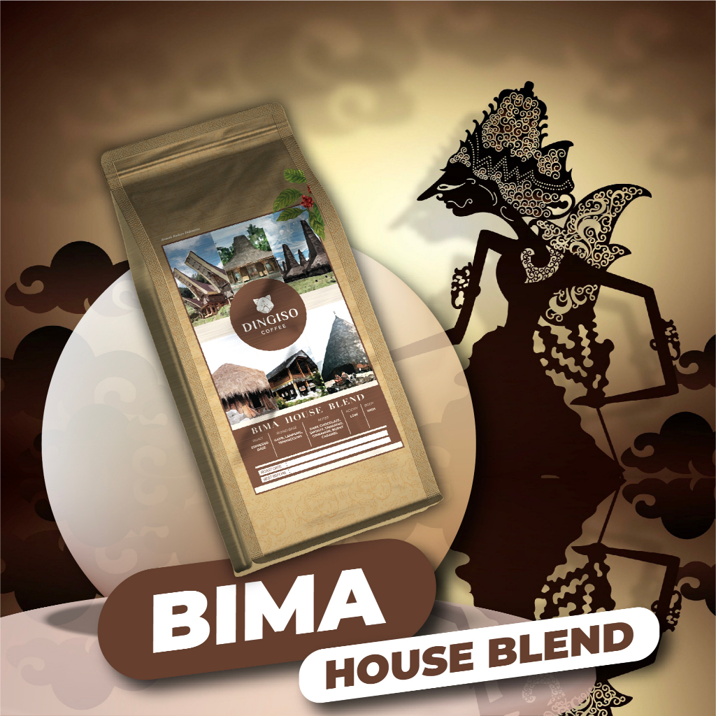 

Kopi House Blend Bima / Roasted Beans / Biji Kopi 1kg