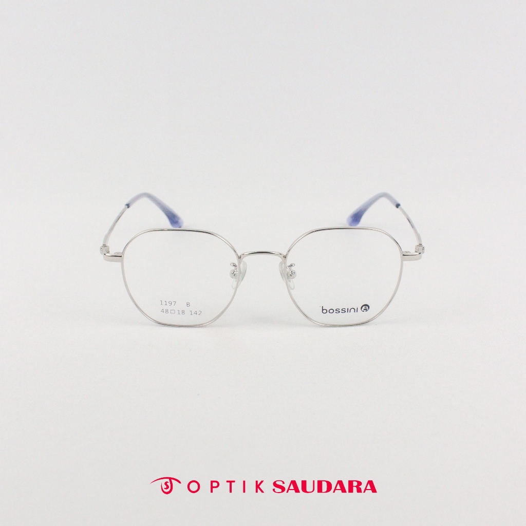 Optik Saudara - Frame Bossini - Kacamata Wanita Korea Model Stylish F B1197 B 48