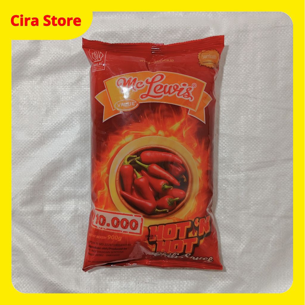 

Mc Lewis Hot n Hot 900g Saos Cabe Bantal