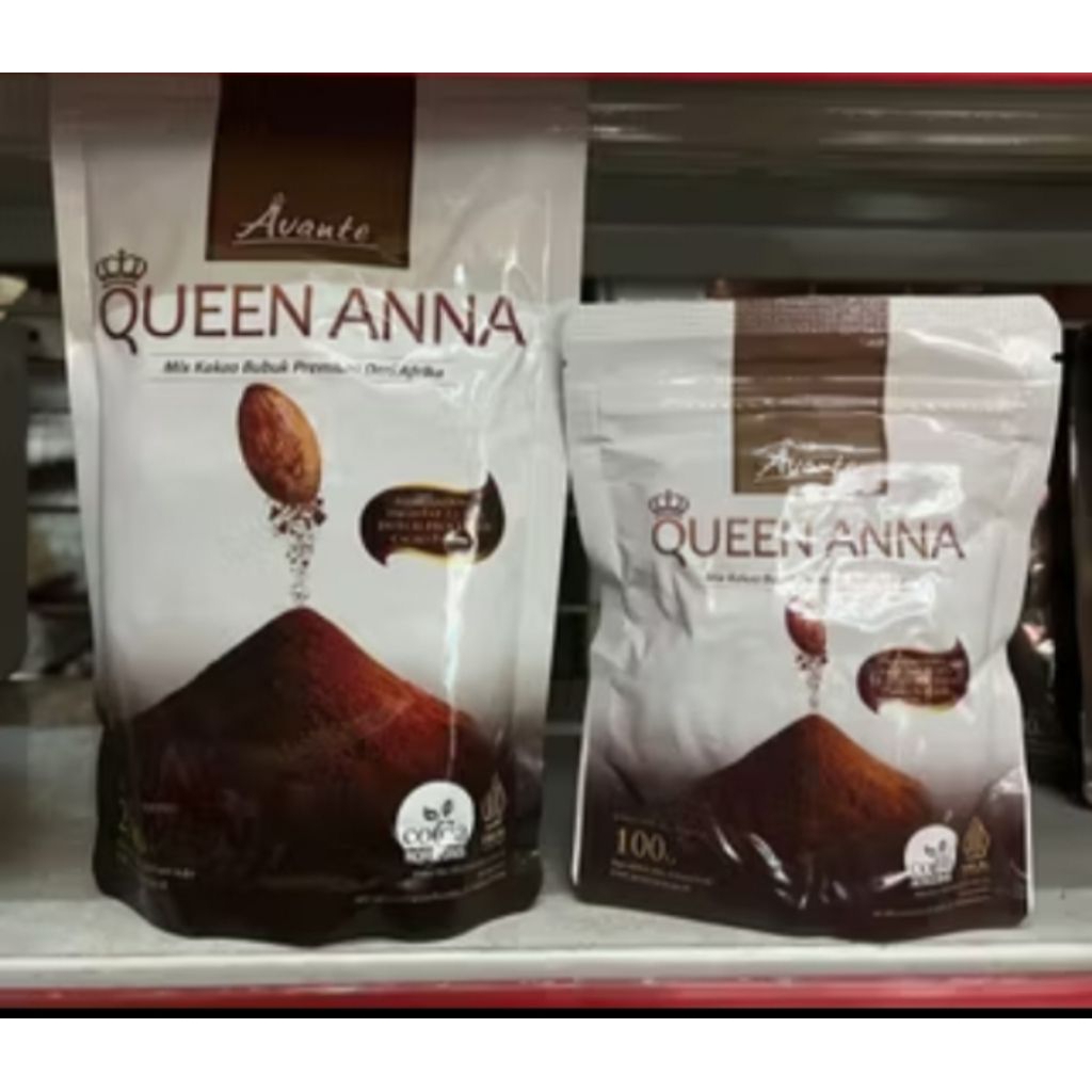 

COKLAT BUBUK KEMASAN 250GR / AVANTE QUEEN ANNA/ QUEEN ANNA