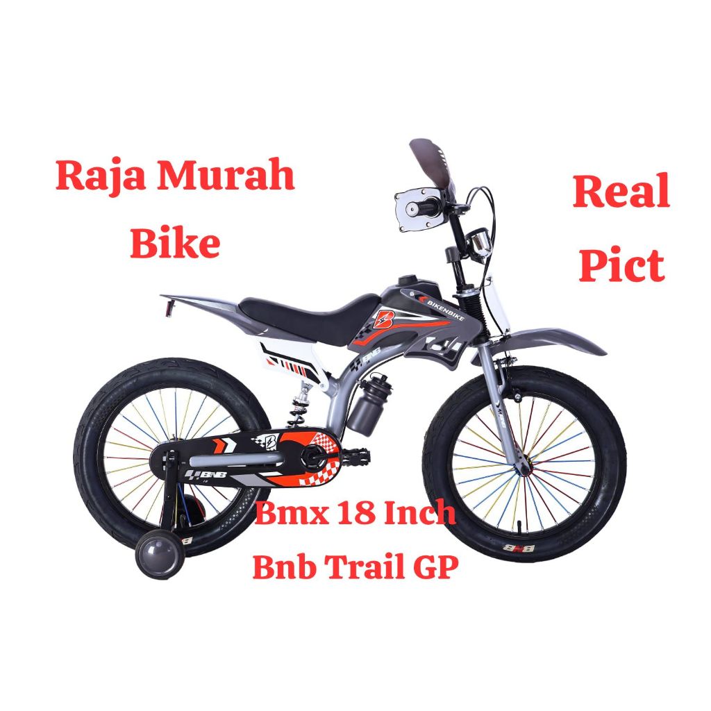 Sepeda Anak Laki Laki Bmx 18 Inch BNB Trail GP Sepeda Anak Bmx Trail GP 18 Inch