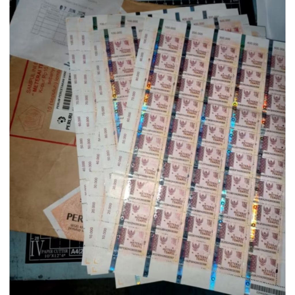 

Grosir Meterai 10.000 Pranko paket 10pcs