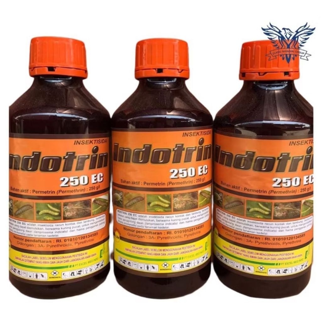 Insektisida Indotrin 250EC 1 Liter Permektin 250g/l
