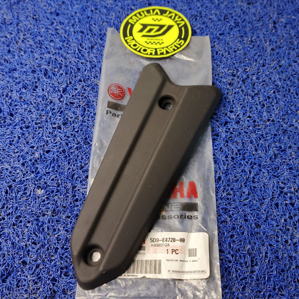 PROTEKTOR TAMENG PELINDUNG KNALPOT KECIL BAGIAN DEPAN ATAU  PROTECTOR MUFFLER 2 (5D91) YAMAHA VEGA Z