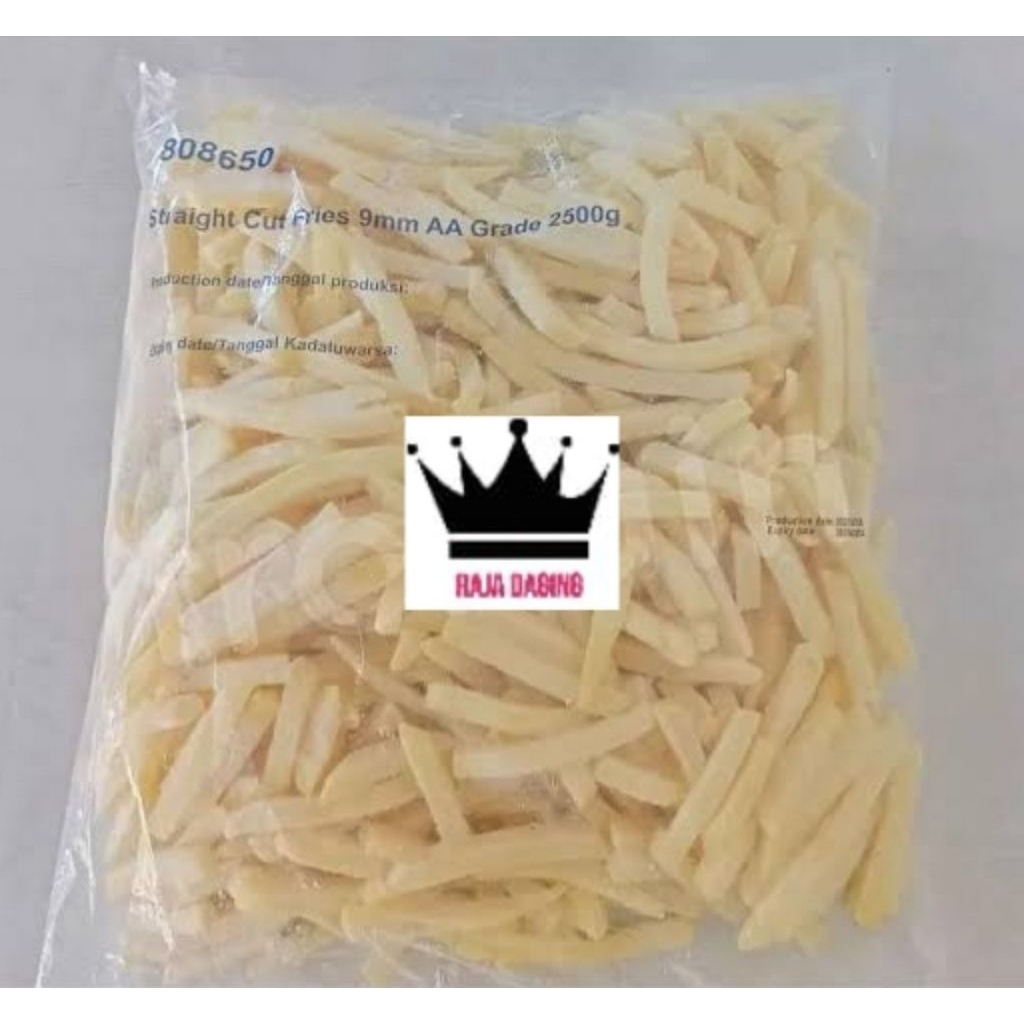 

Kentang Straighcut @10kg - HARGA GROSIR 10KG