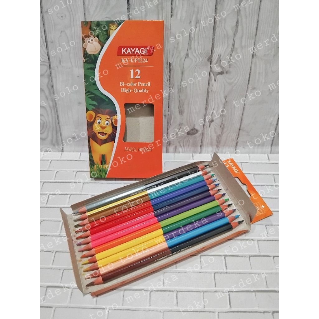 

Pensil Warna Kayagi 12x24w pj