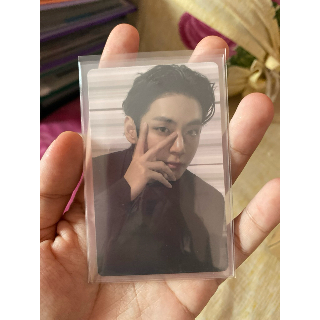 OFFICIAL PHOTOCARD BTS V TAEHYUNG POB GRAMMY FESTA