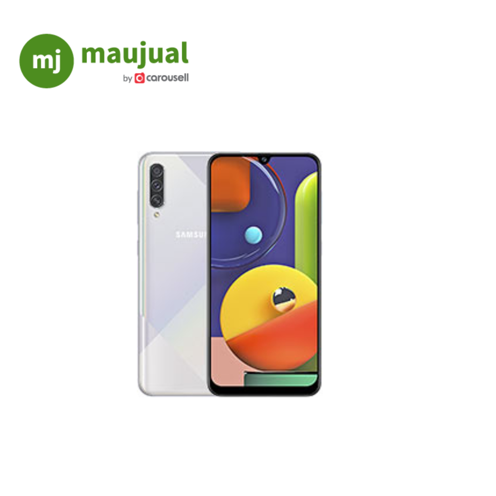 Smartphone Samsung Galaxy A50s 6GB/128GB Bekas Resmi Indo