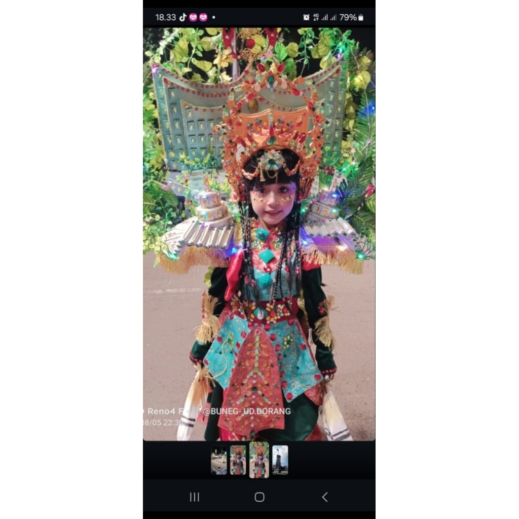 Kostum Eks JFC (Jember Fashion carnaval)