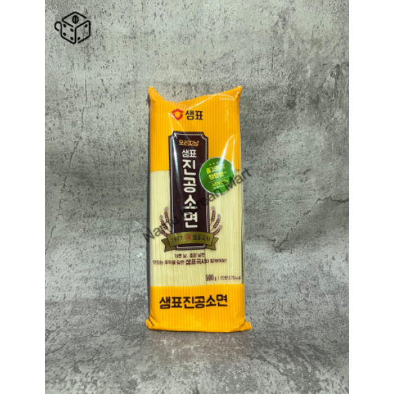 

Sempio Somyun Wheat Noodle Chewy & Thin 500gr /Mie Kering / Wheat Noodle / Mie Korea