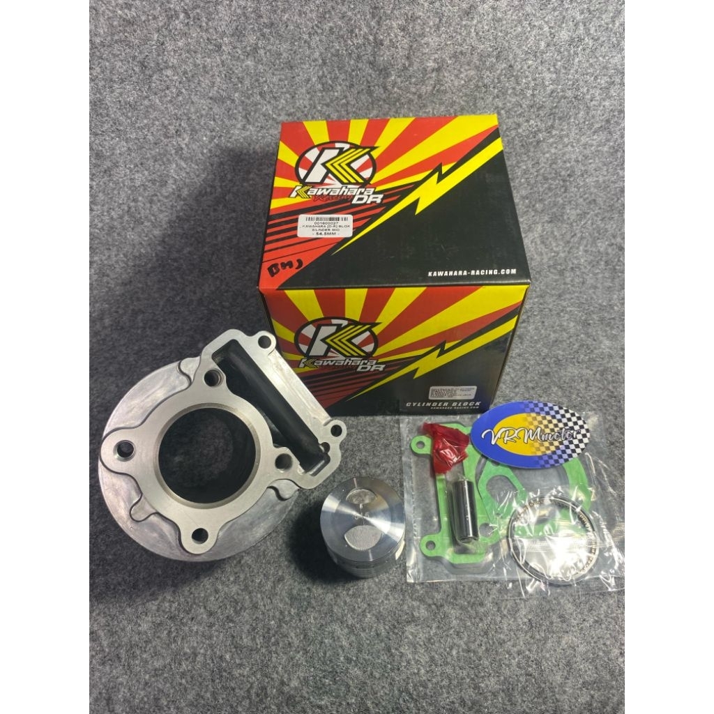 BLOK SEHER KAWAHARA MIO 54,5 BLOK BORE UP MIO KAWAHARA 54 5 MIO SOUL SPORTY SMILE BLOK SET