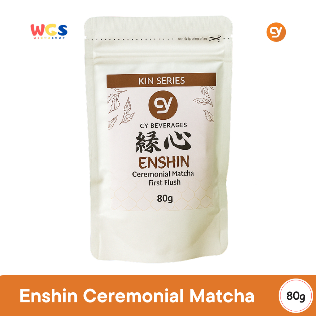 

CY Beverages Enshin Ceremonial Matcha First Flush 80g – Matcha Premium Kualitas Tinggi