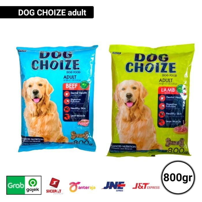 makanan anjing murah dog choize 800gr | All Varian dry dog food