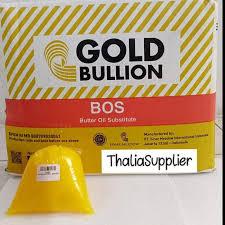 

GOLD BULLION BUTTER OIL SUBSTITUTE (BOS) ECER KEMASAN 1KG / GOLD BULLION