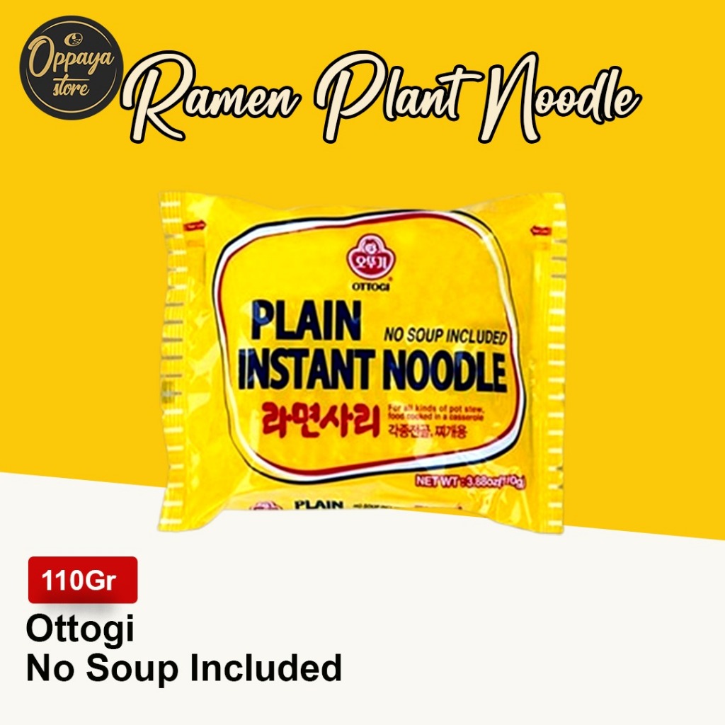

Ottogi Ramen Sari Plain Instant Noodle 110 Gr Mie Instan Tanpa Saos Cocok Untuk Budae Jjige & Jjajang Myun