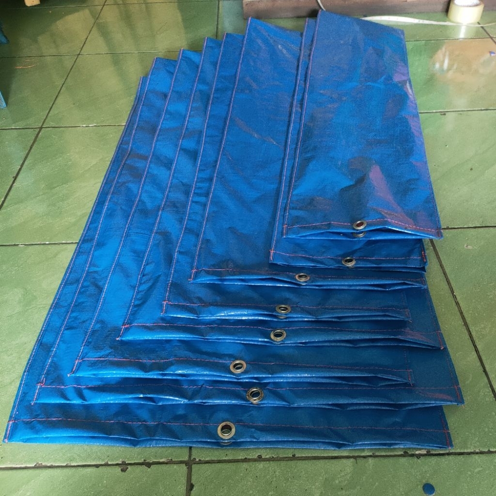 terpal karung kurir type A5 ukuran L50×T100 tas karung serbaguna terpal kurir tebal