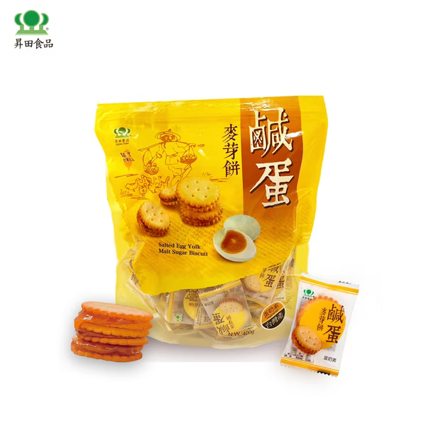 

Salted Egg Yolk Malt Sugar Biscuit - Snack Import Taiwan Rasa Telur Asin