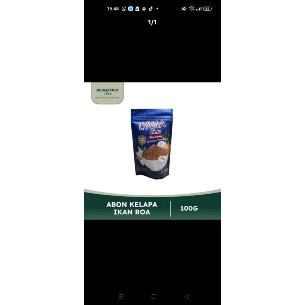 

Abon Kelapa Ikan ROA 100 gr