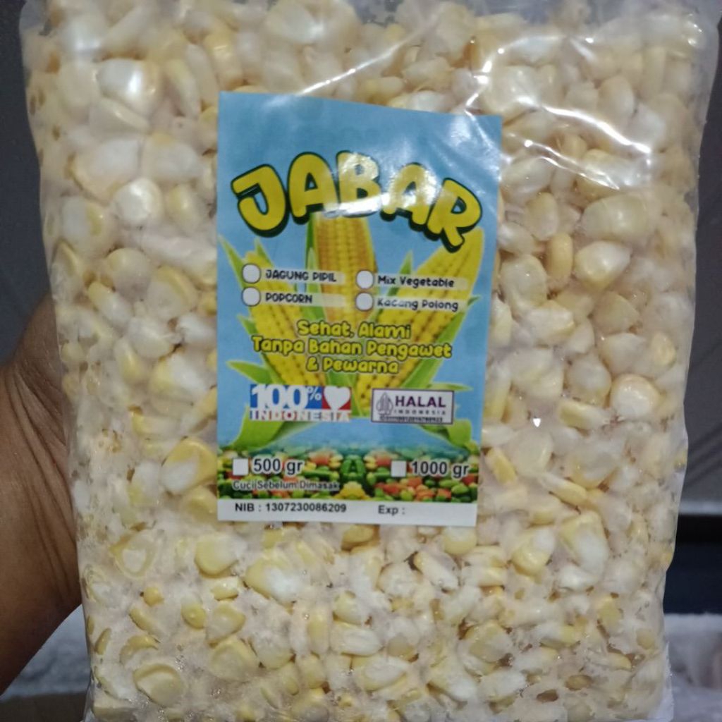 

jagung manis pipil Frozen food 500gr