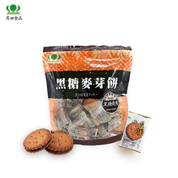 

Brown Sugar Malt Sugar Biscuit - Snack Import Taiwan Rasa Gula Merah