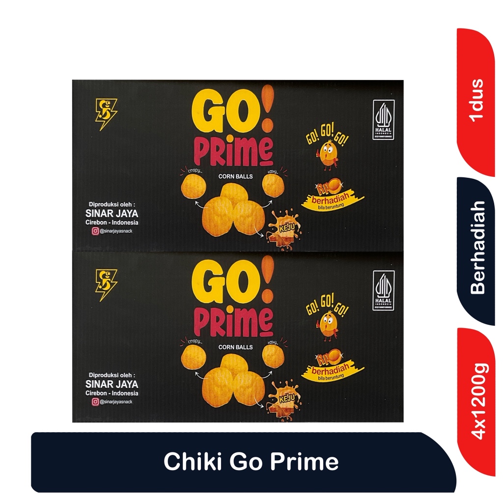 

CIKI Go Prime Snack Berhadiah Uang Tunai baca deskripsi