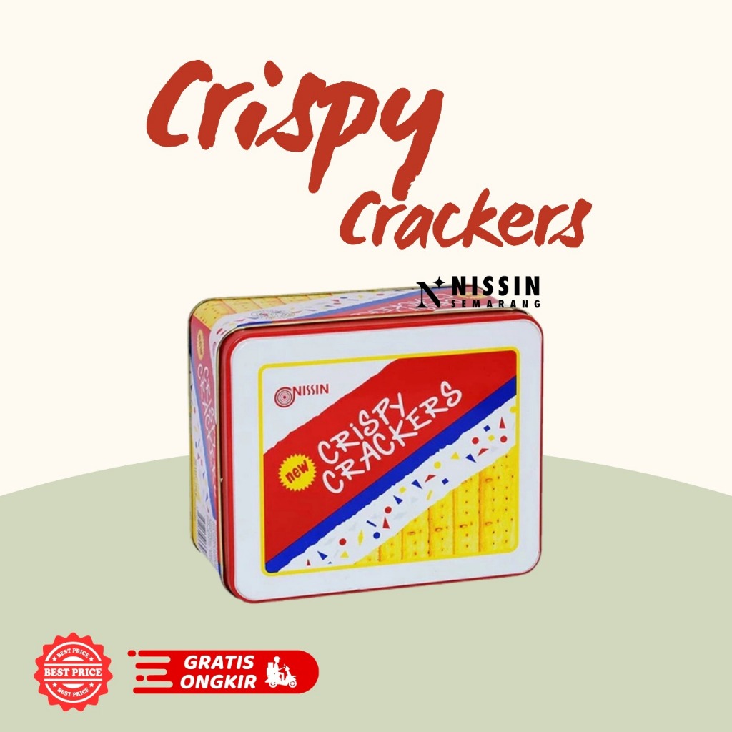 

Nissin Crispy Crackers 750g Nissin Crispy Crackers Kaleng