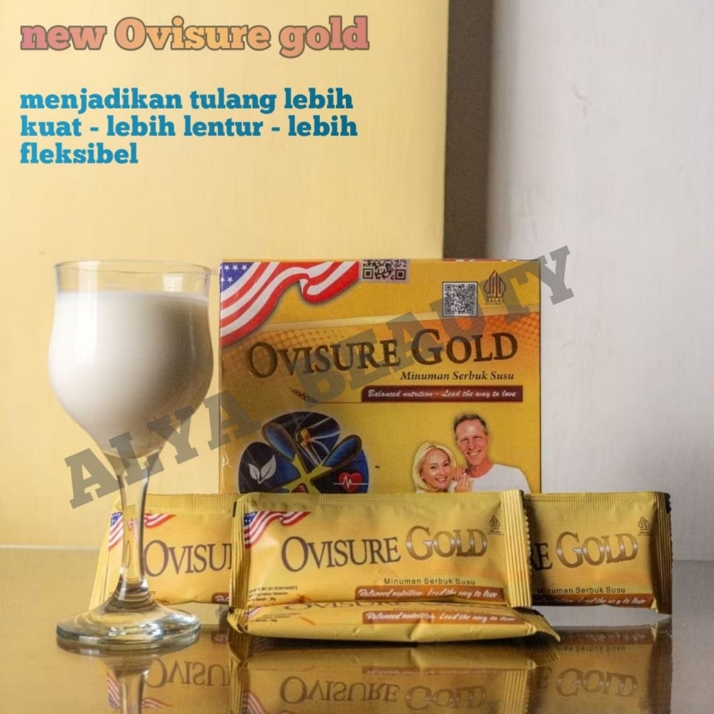 

OVISURE GOLD SUSU VITAMIN TULANG DAN NYERISENDI OTOT