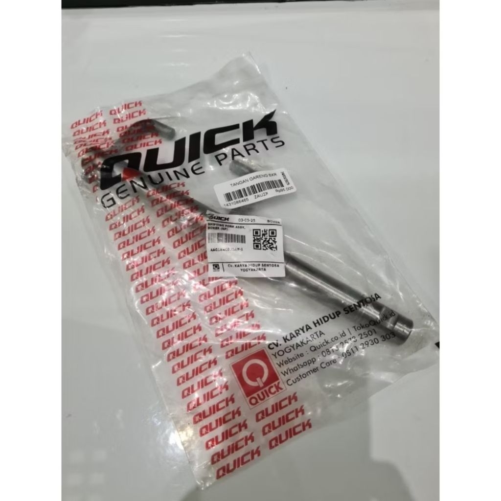 Shifting Fork Sub Assy Traktor G1000 Boxer Quick / Tanduk Kopling Traktor G1000 Boxer / Tanggan Gare