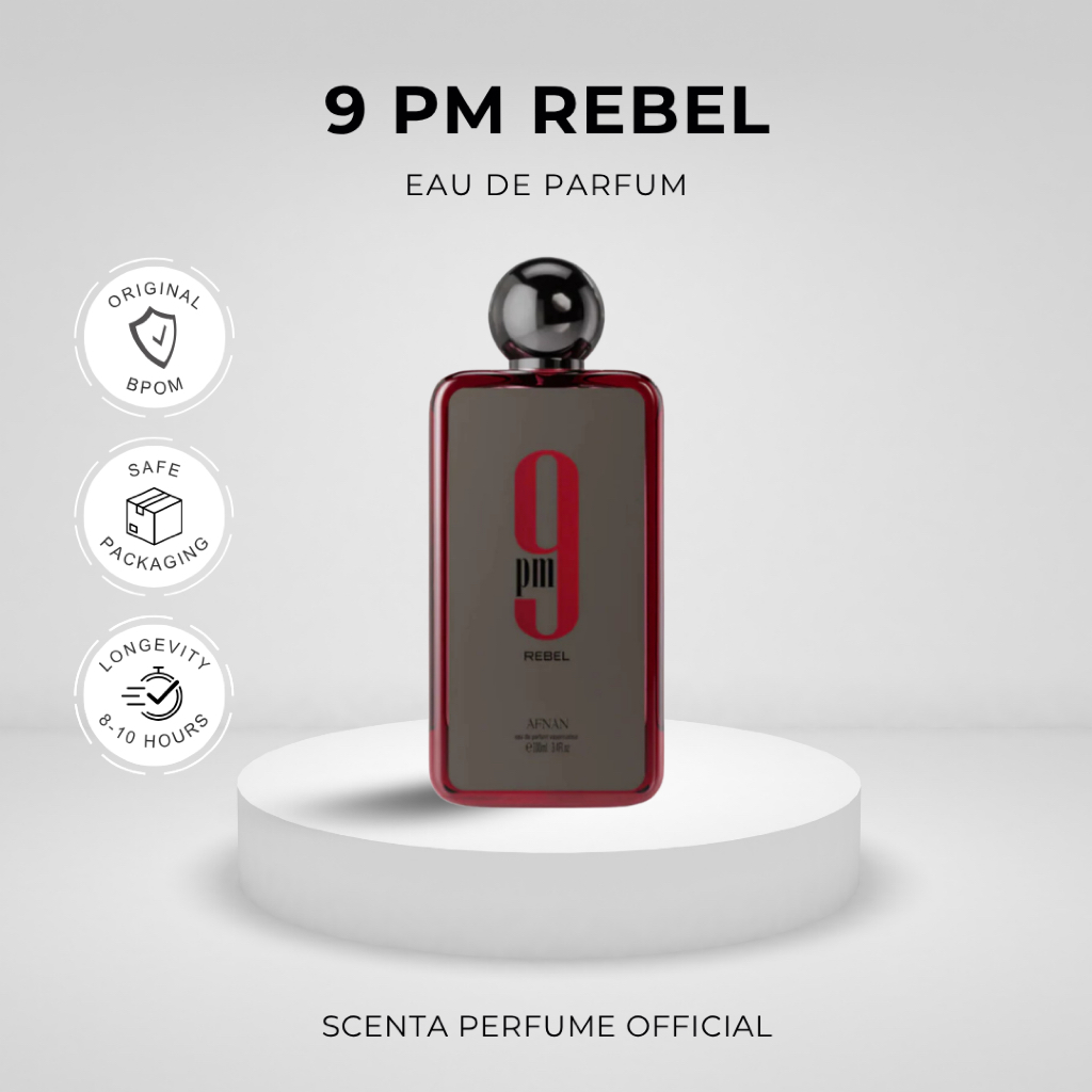 Afnan 9PM Rebel Eau de Parfum 100ML Parfum Unisex