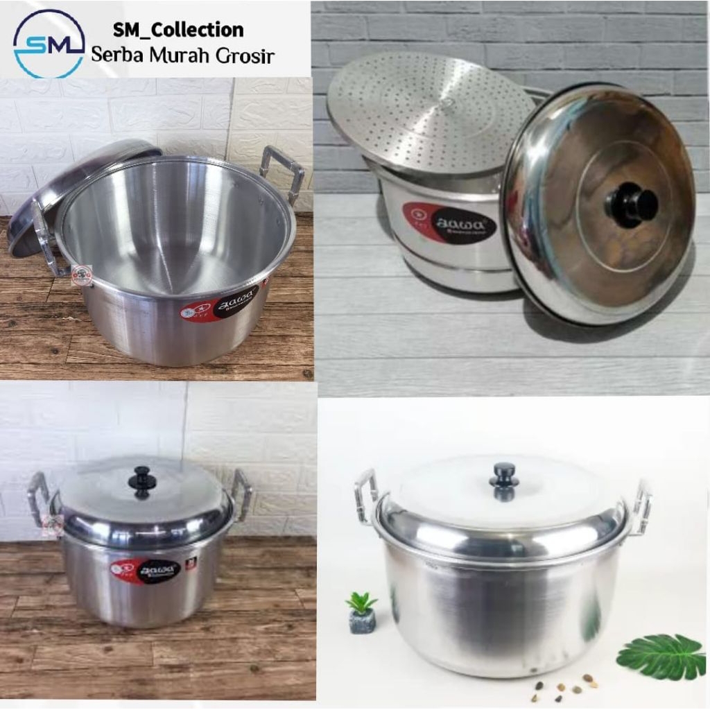 dandang Jawa/kukusan/tempat kukusan/dandang nasi/dandang serbaguna/kukusan nasi/dandang Jawa TD 40