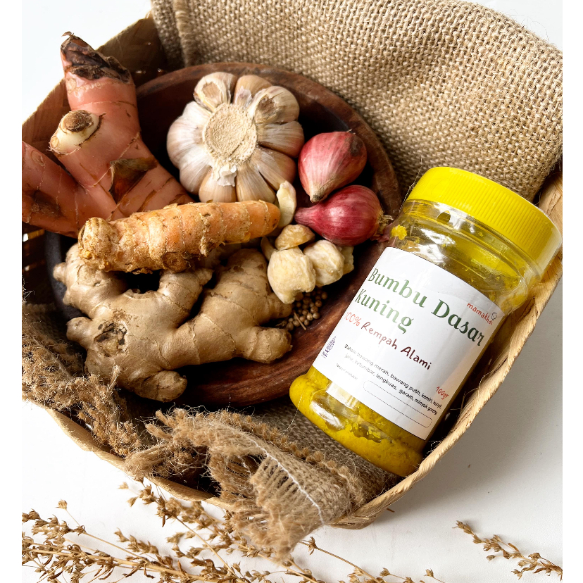 

BUMBU DASAR Siap MASAK Instan Mamakhai (PUTIH, KUNING, MERAH) Homemade Alami Komplit Serbaguna