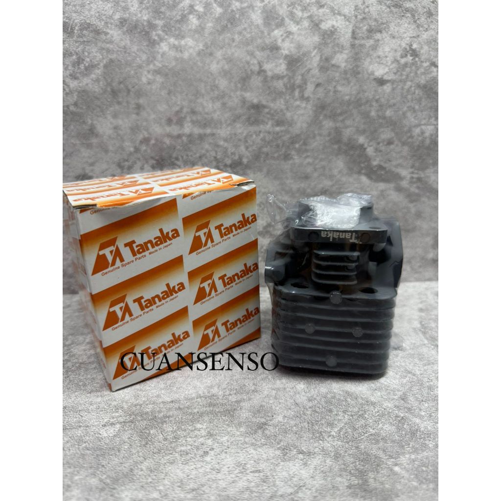 TANAKA BG 328 CYLINDER BLOK ASSY BLOK KOMPLIT MESIN POTONG RUMPUT 318 338 SEHER KOMPLIT