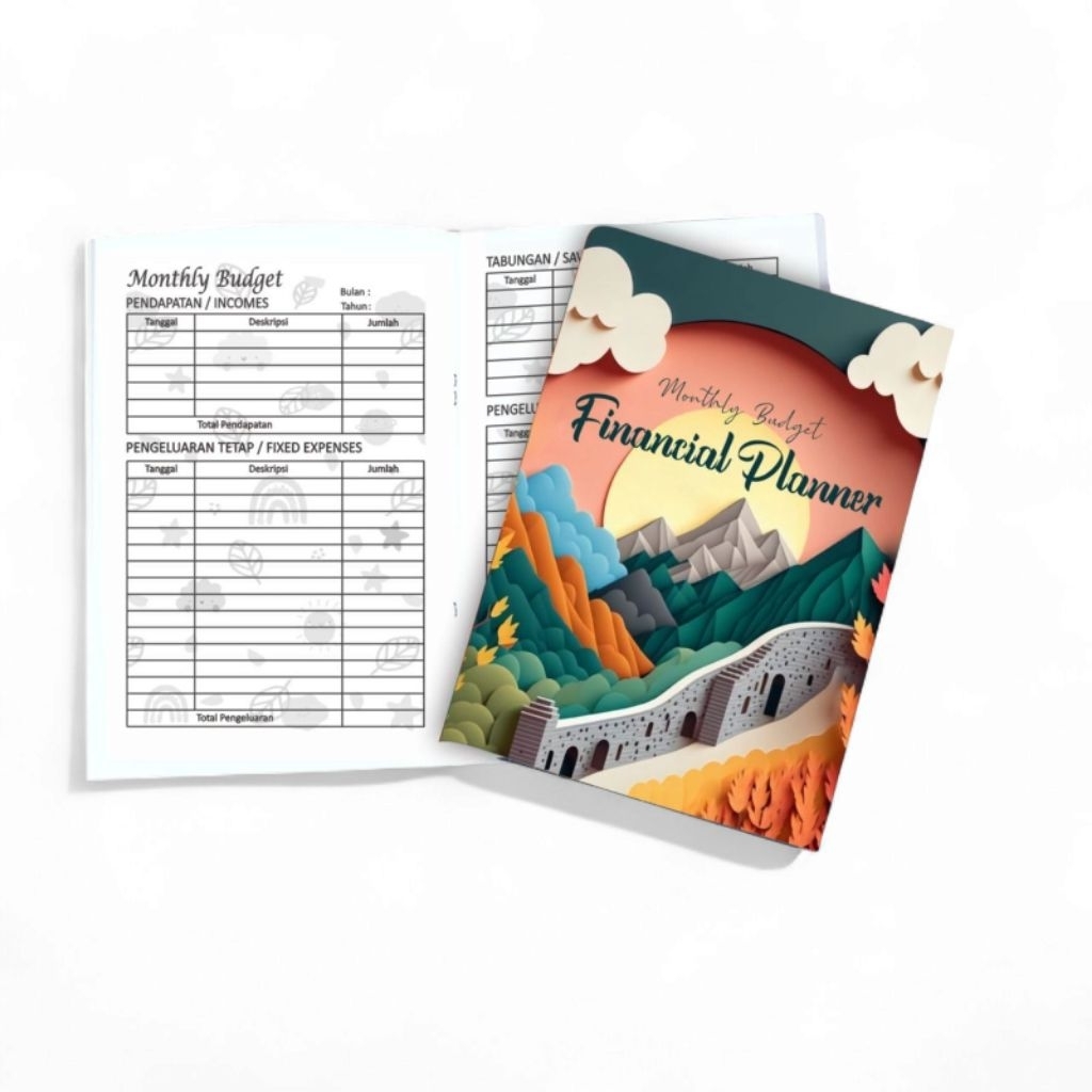 

Buku Financial Planner / Weekly Planner / Wekly Meal Planner / Buku Kas / Saving Tracker / Tagihan Bulanan / Rekap Penjualan