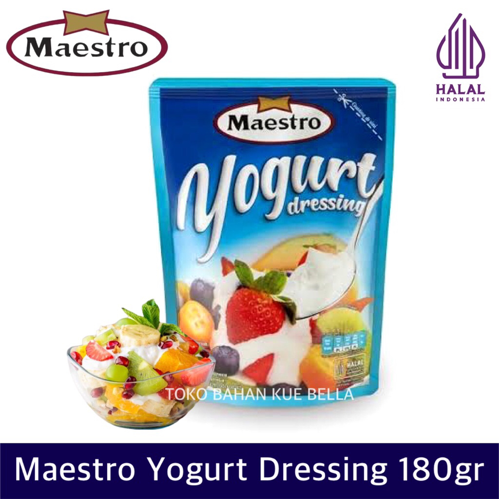 

Maestro YOGURT Dressing 180gr - Yoghurt Mayo Saus Salad