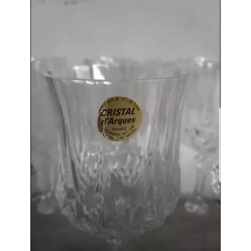 gelas antik kristal france