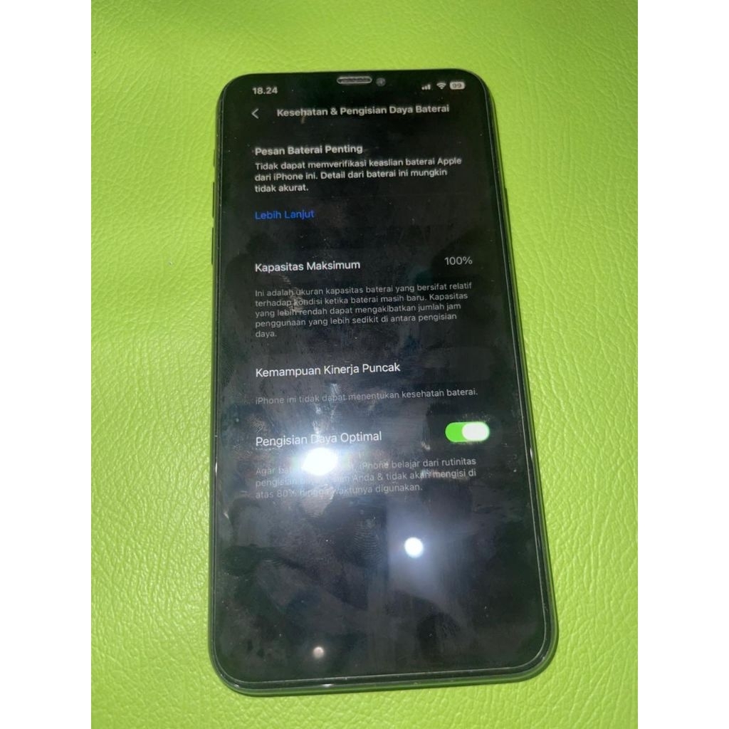 Iphone 11 pro max 64GB kemenperin ibox all operator hp bekas lancar jaya