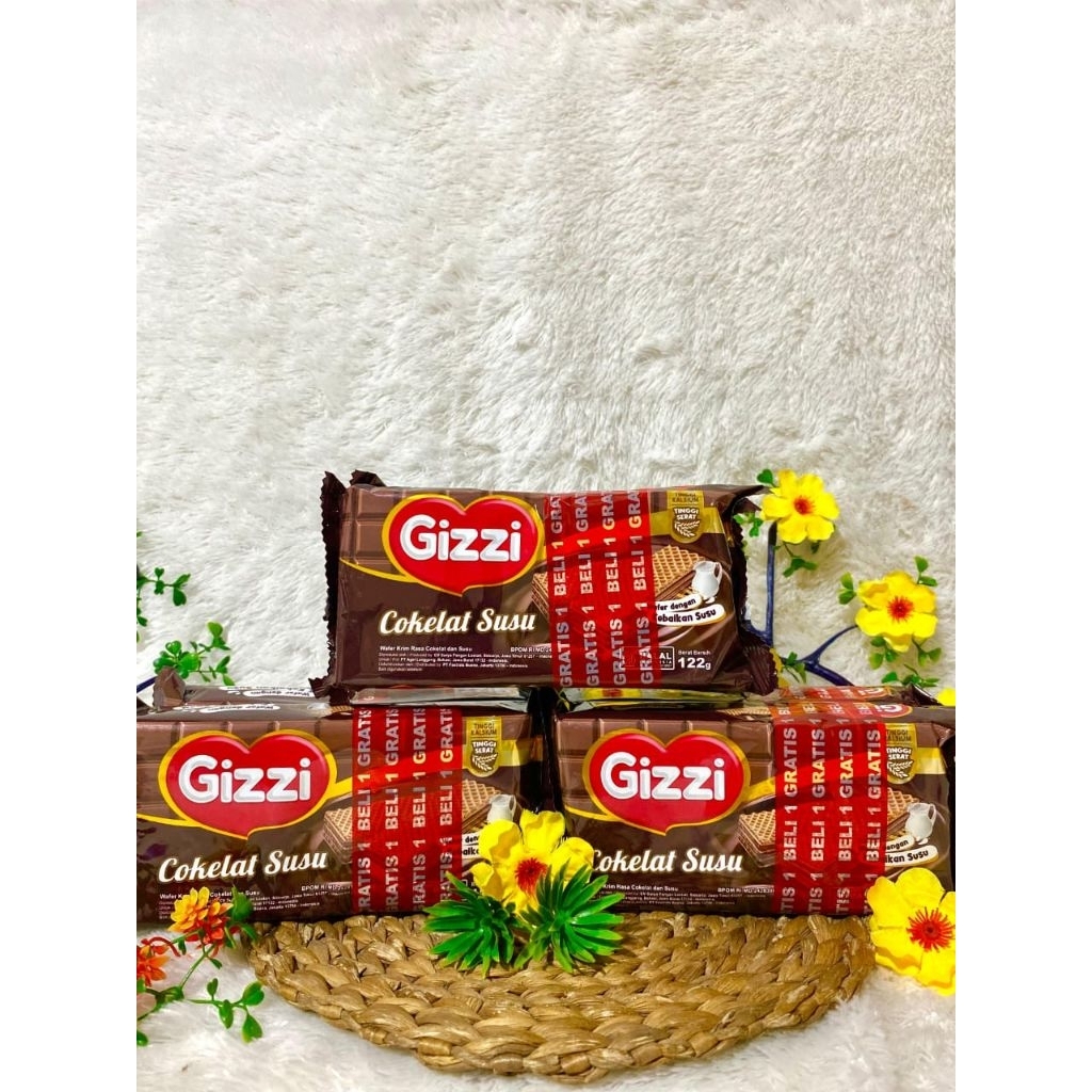 

Wafer Gizzi 122g enak Renyah Manis