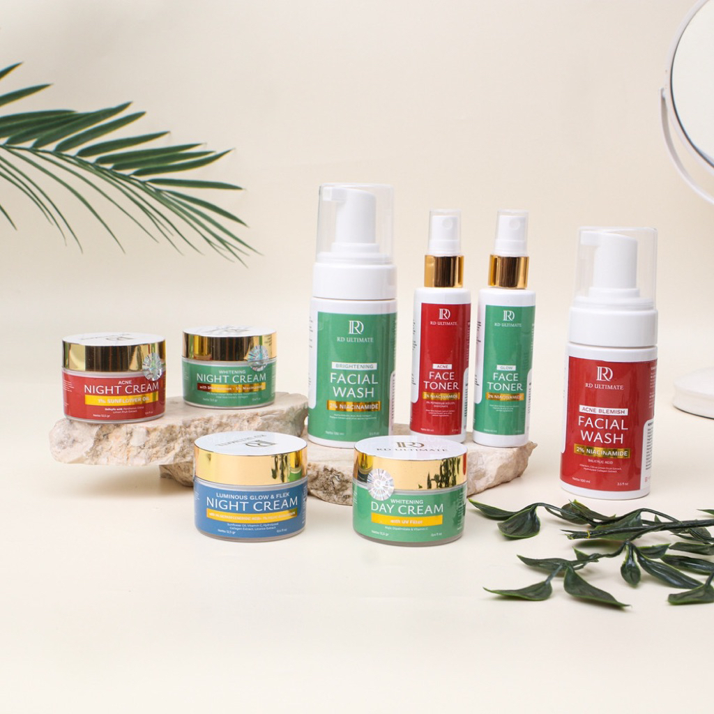 CREAM RD ULTIMATE PAKET WHITENING/PAKET ACNE/PAKET FLEK