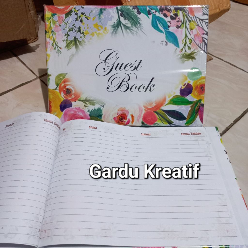 

READY STOCK BUKU TAMU UNDANGAN PERNIKAHAN / BUKU TAMU / GUEST BOOK