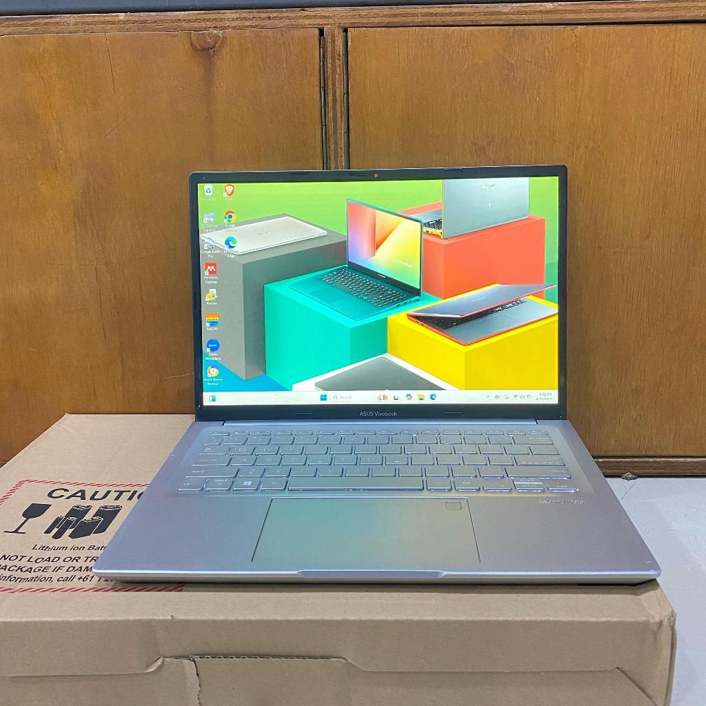 LAPTOP SECOND,Laptop Asus Vivobook M1403QA, #Backlight, Gaming Editing Ngebut, Super Slim, Lengkap, 