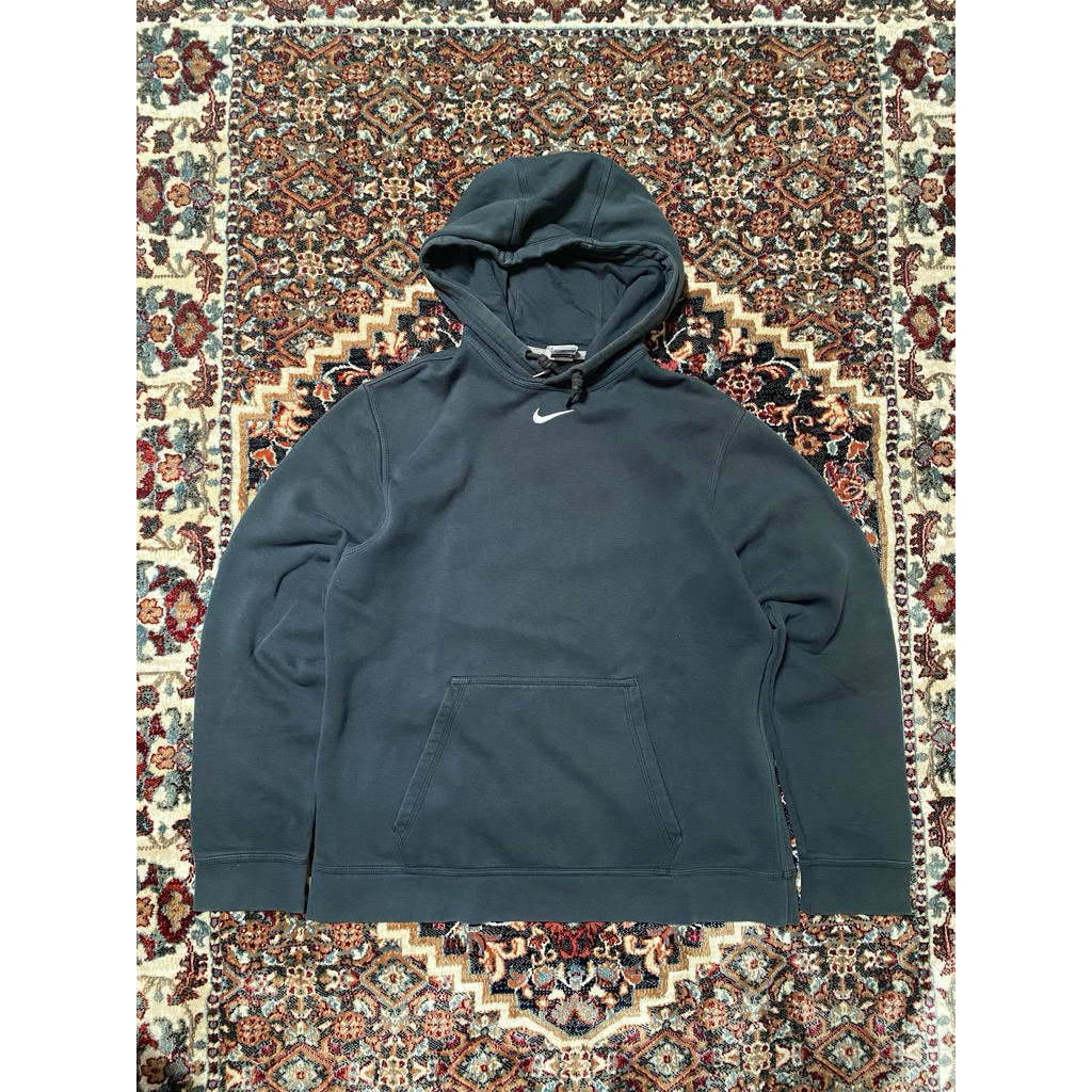 Nike Center Swoosh Hoodie Forest Green