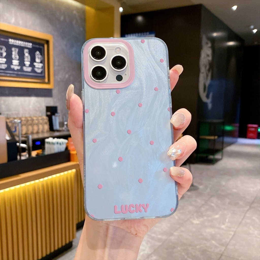 Case for TECNO SPARK 30 PRO Polkadot Warna Pastel Clarity Swirl Hardcase Casing Hp PB27 PB10190
