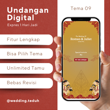 09 Undangan Digital | Undangan Pernikahan Murah | Web Invitation I Wedding Invitation | Pastel simpe