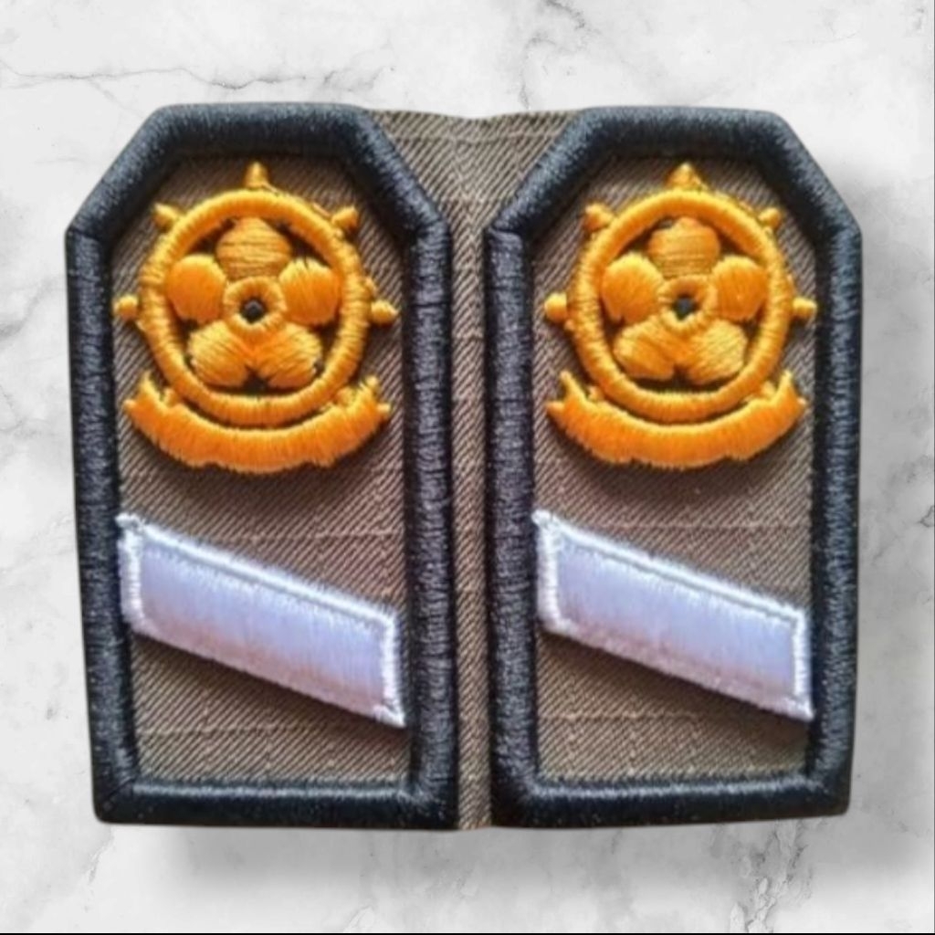 PANGKAT POL PP BORDIR TIMBUL 3D