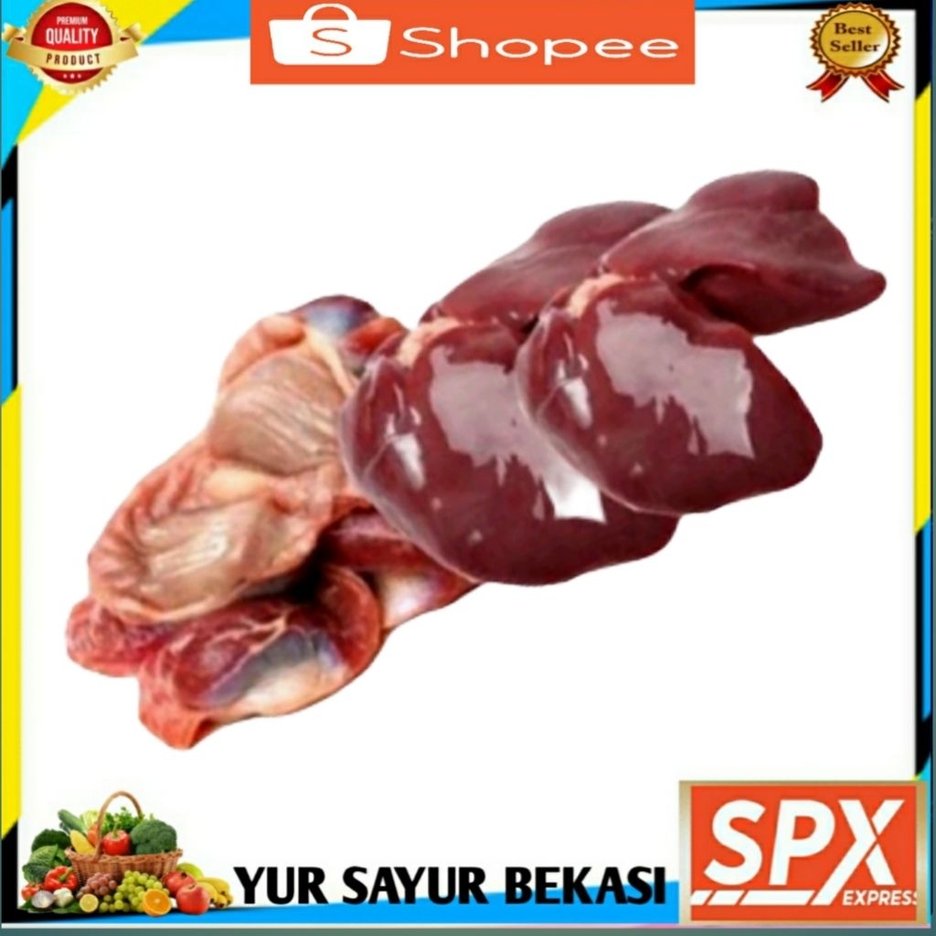 

Hati/Ati Ampela Ayam Besar (1 Pasang).