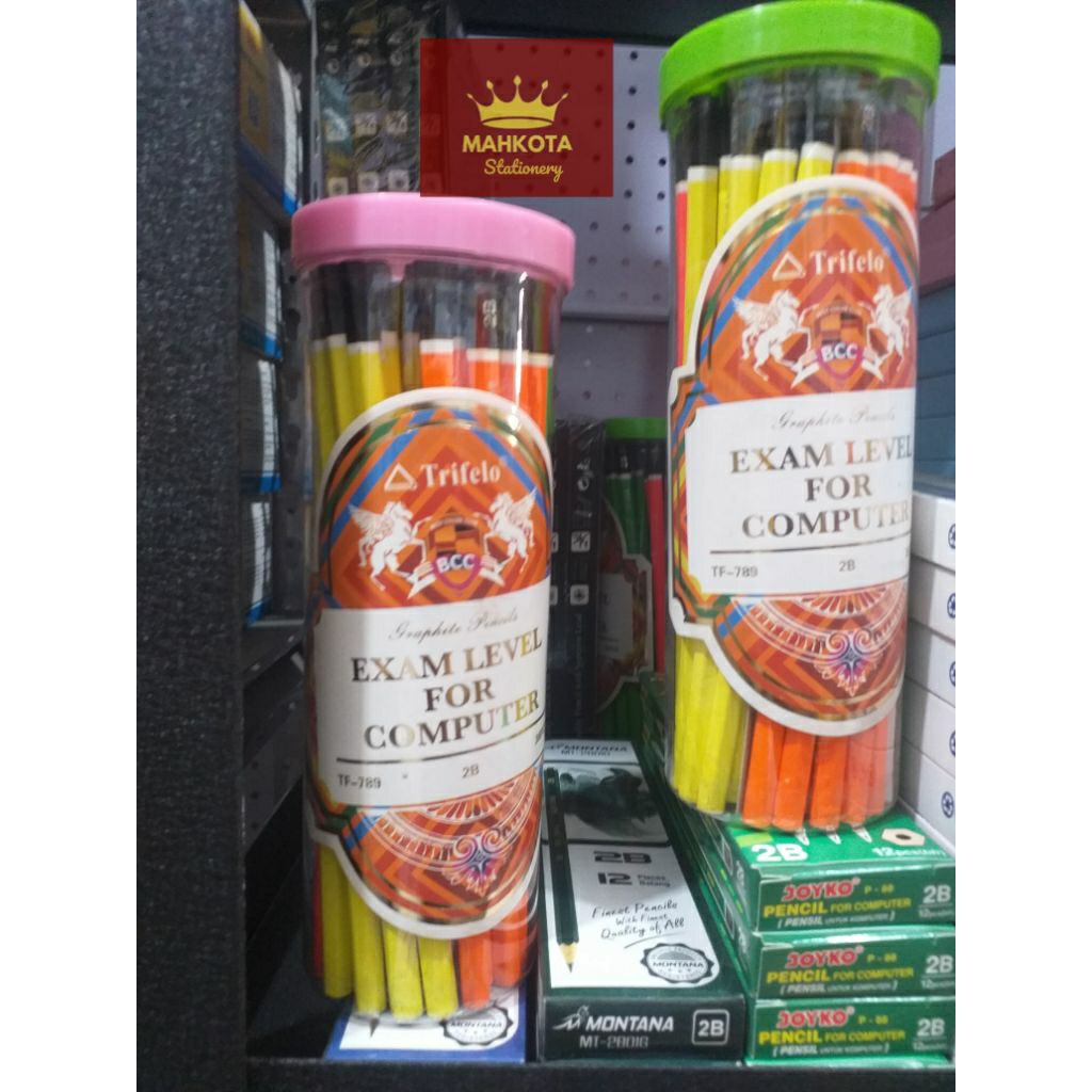 

Pensil Trifelo 2B Toples TF 789/Pensil Tabung 36 pcs